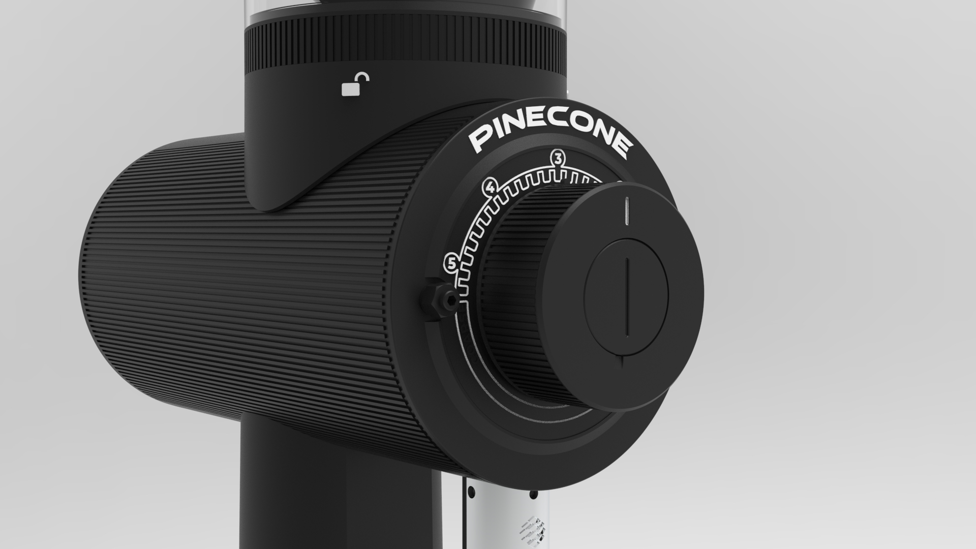Pinion-adjustment knob